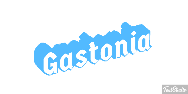 Gastonia Efekt tekstowy