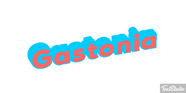 Gastonia Efekt tekstowy