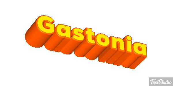 Gastonia Efekt tekstowy