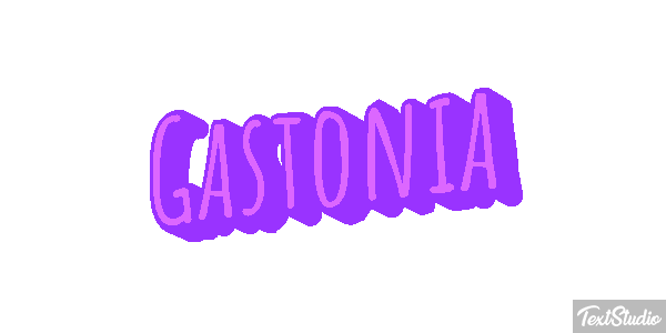 Gastonia Efekt tekstowy