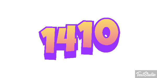 1410 Text effect