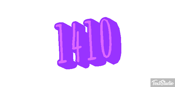 1410 Text effect