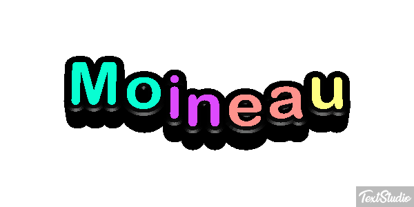 Moineau Effet de texte