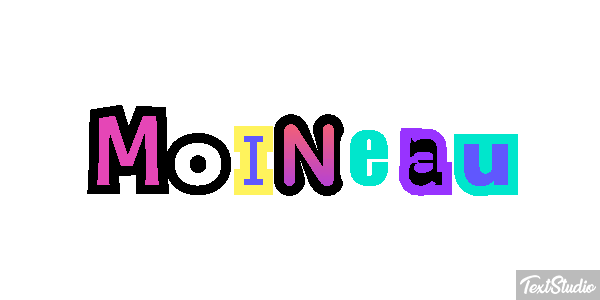 Moineau Effet de texte