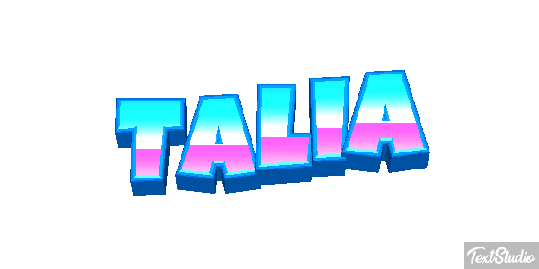 Talia Tekst effect