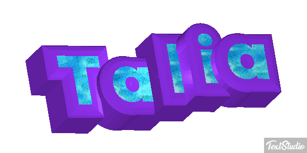 Talia Tekst effect