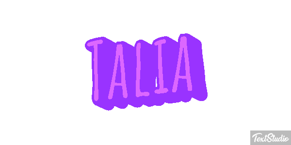 Talia Tekst effect