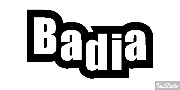 Badia Effet de texte