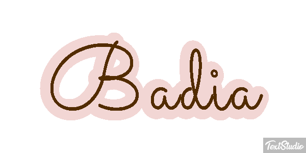 Badia Effet de texte
