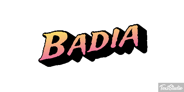 Badia Effet de texte