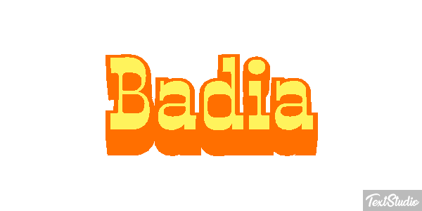 Badia Effet de texte