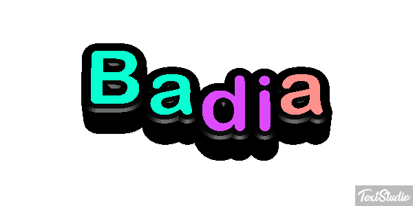 Badia Effet de texte