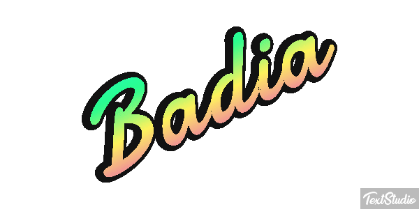 Badia Effet de texte