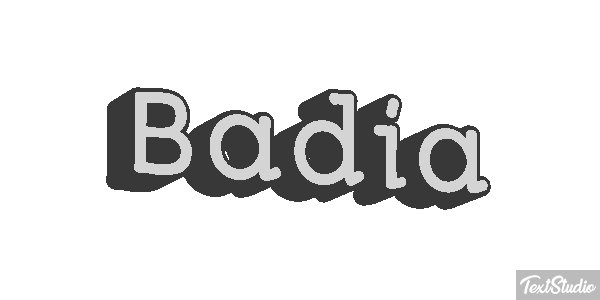 Badia Effet de texte