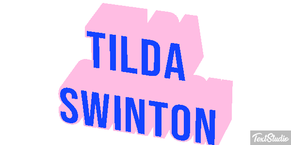 Tilda Swinton Effet de texte