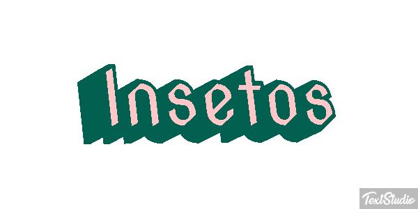 Insetos Текстовый эффект