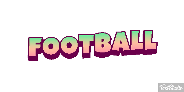 Football Efeito do texto