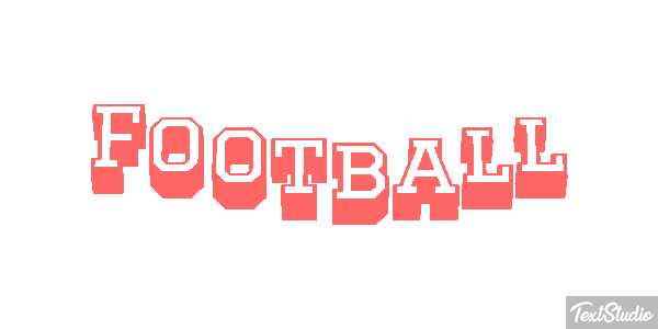 Football Efeito do texto
