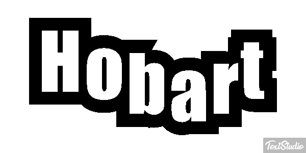 Hobart Efekt tekstowy