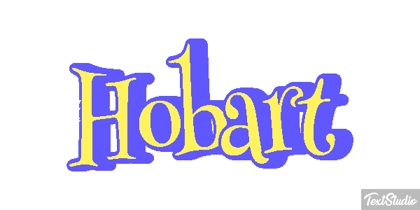 Hobart Efekt tekstowy