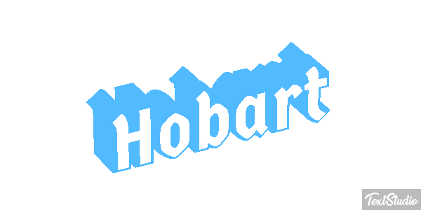 Hobart Efekt tekstowy