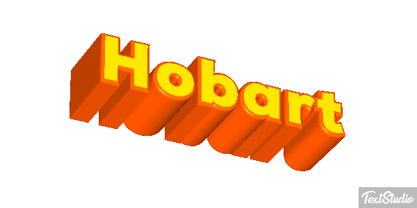 Hobart Efekt tekstowy