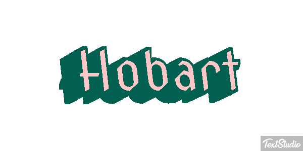 Hobart Efekt tekstowy