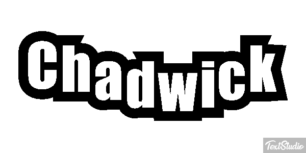 Chadwick Text effect