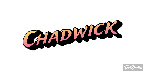Chadwick Text effect