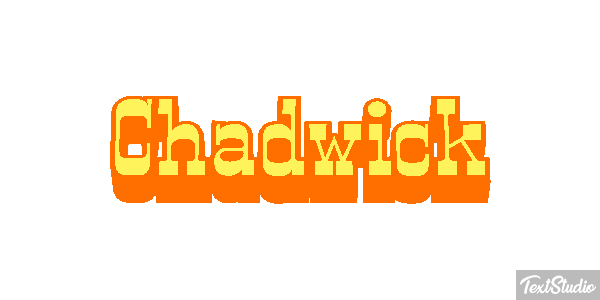 Chadwick Text effect