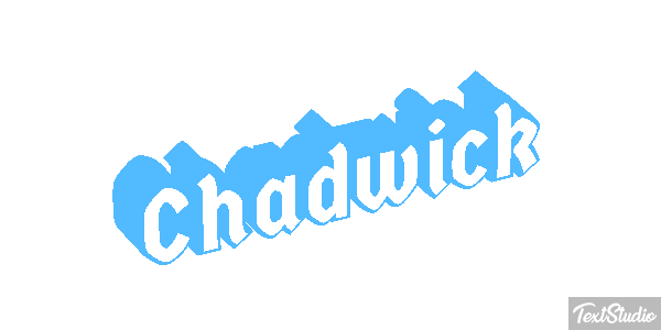 Chadwick Text effect