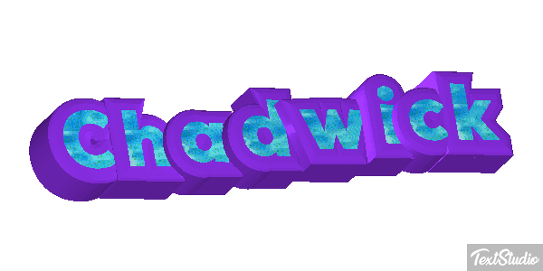 Chadwick Text effect