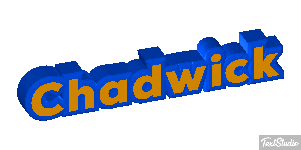 Chadwick Text effect