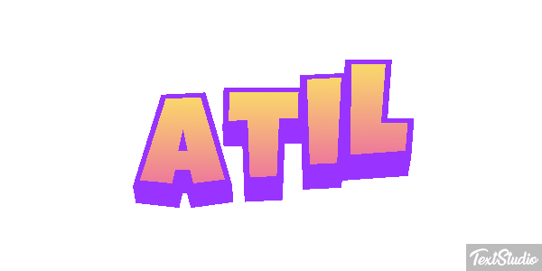 Atıl Effetto testo