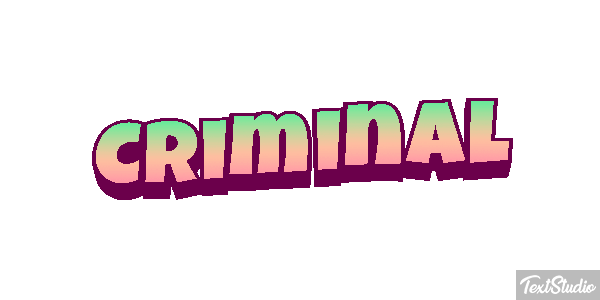 Criminal Metin efekti