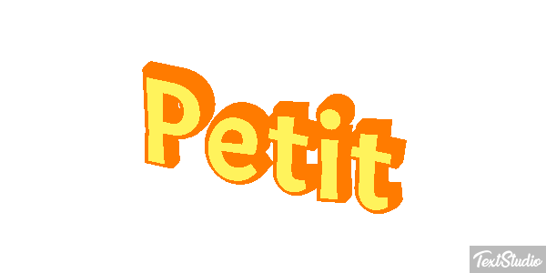 Petit Effet de texte