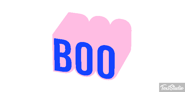 Boo Effetto testo