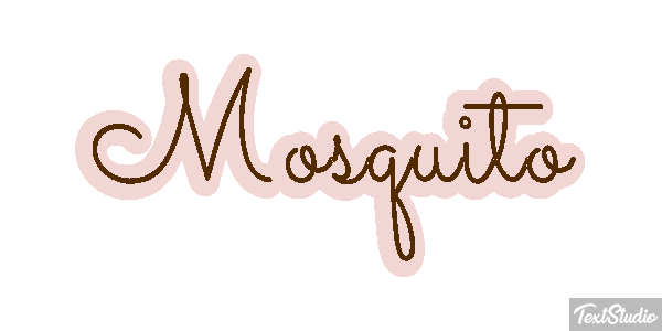 Mosquito Efekt tekstowy