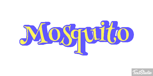Mosquito Efekt tekstowy