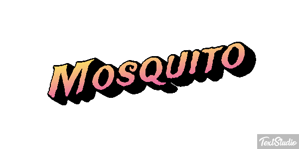 Mosquito Efekt tekstowy