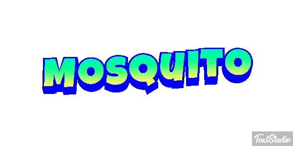 Mosquito Efekt tekstowy