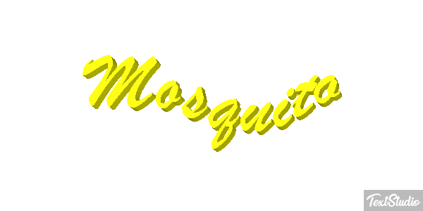 Mosquito Efekt tekstowy