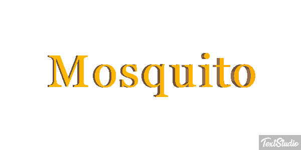 Mosquito Efekt tekstowy