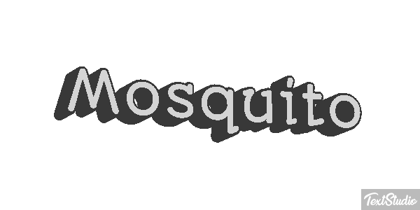 Mosquito Efekt tekstowy