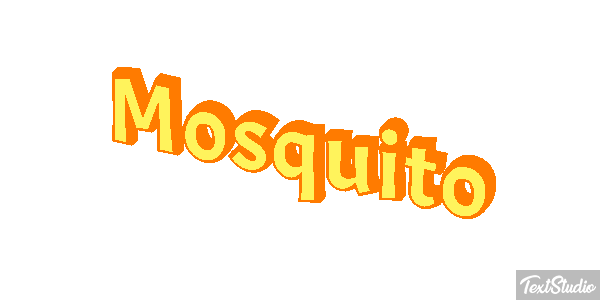 Mosquito Efekt tekstowy