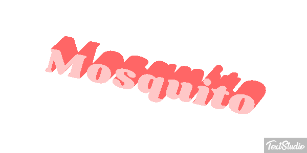 Mosquito Efekt tekstowy