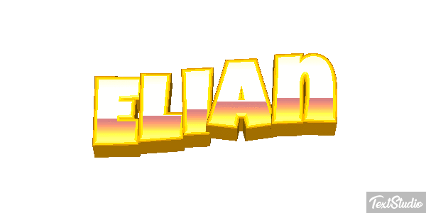 Elian Efecto de texto
