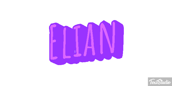 Elian Efecto de texto