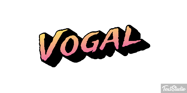 Vogal テキスト効果