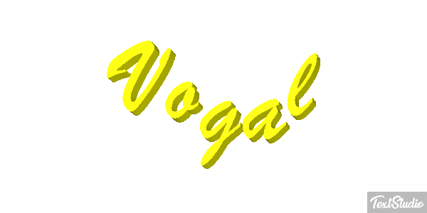 Vogal テキスト効果